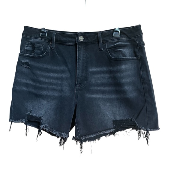 Risen Jeans Pants - Wild Oak + Risen Jeans Distressed Black Denim Shorts Size 1X